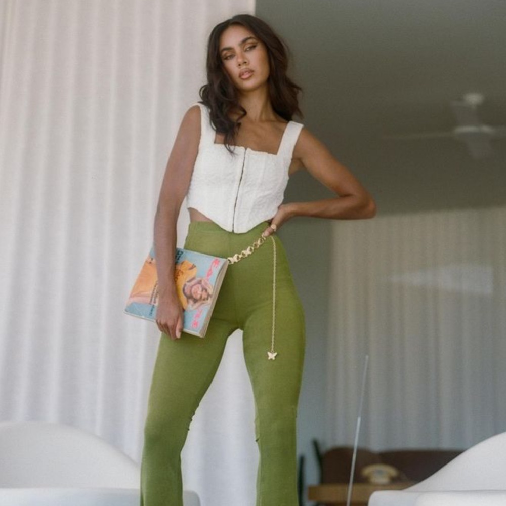 Princess Polly Boogie Pants with Belt